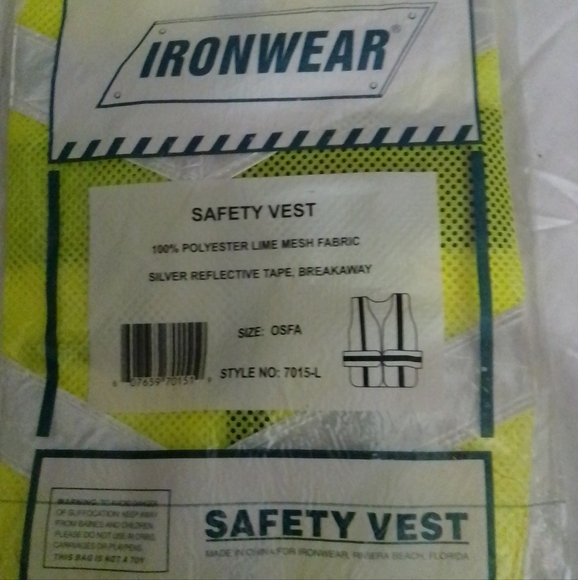 BNWT MENS SAFETY VESTS - Picture 1 of 2